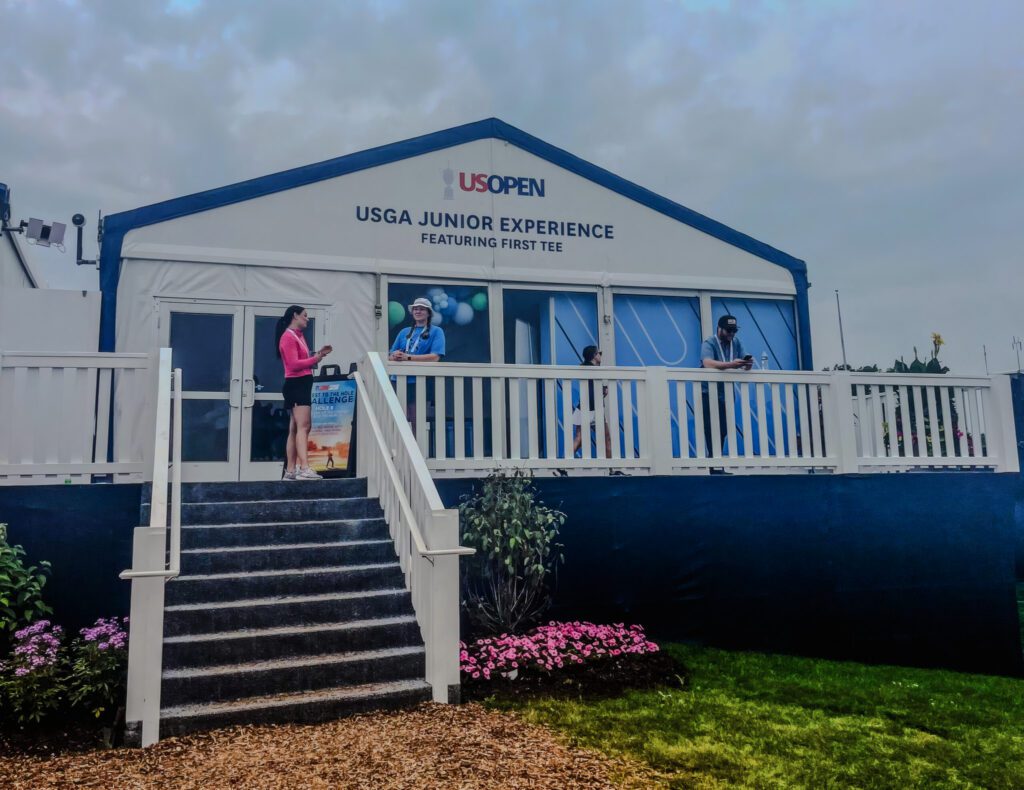 First Tee Tent at Oakmont CC